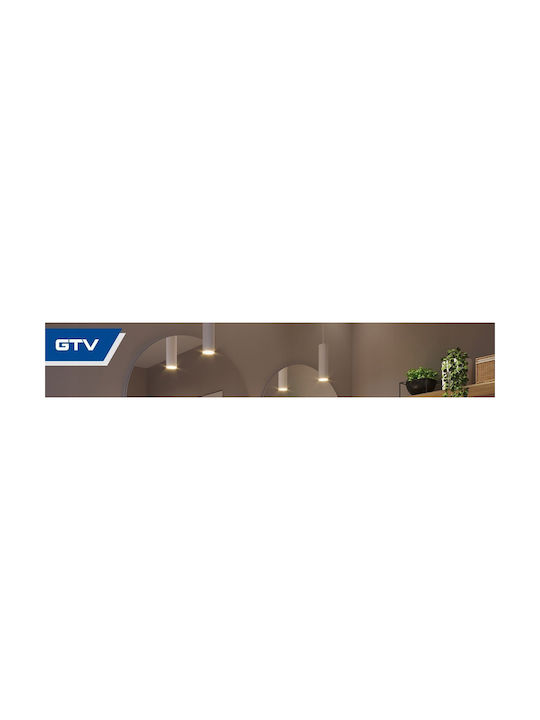 Gtv Einzel Spot mit Fassung GU10 in Schwarz Farbe