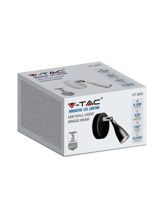V-TAC Monos LED Alb Cald Spot în Culoare Alb