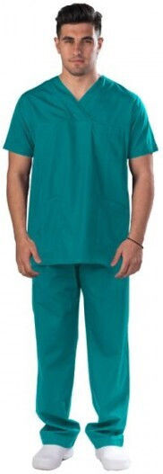 Anta Uniforms 130Κ Unisex Turquoise Pants & Blouse Set
