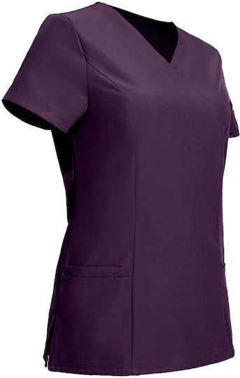 Be Unique Nobby Lady Tunic Γυναικεία Ιατρική Μπλούζα Μωβ