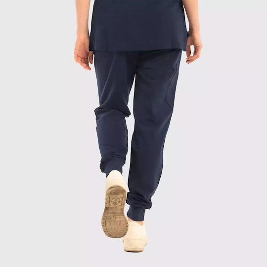 Dr. Scrub Γυναικείο Ιατρικό Παντελόνι Navy Μπλε