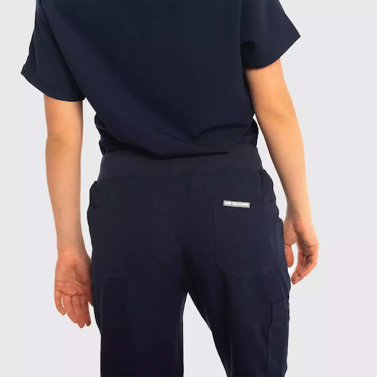 Dr. Scrub Γυναικείο Ιατρικό Παντελόνι Navy Μπλε