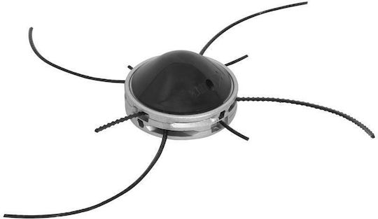 Kraft Fix Line Manual Aluminum Head Easy Lock 4 Outputs Universal Strings Trimmer Heads