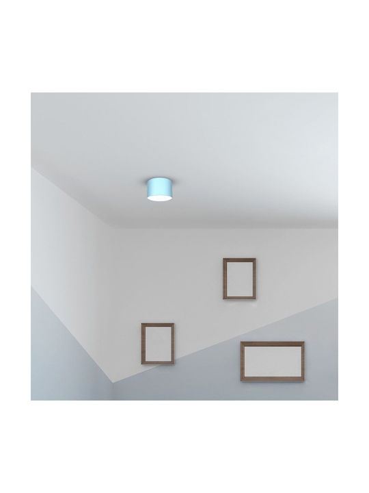 Eko Light Dixie Единично Спот с Цокъл null в Син Цвят