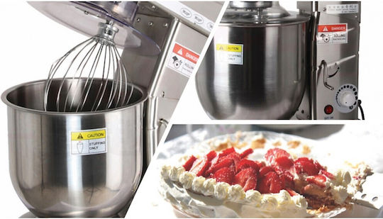 Dynamic Profesional Mixer de Patiserie cu Vas 10lt CS-B10L 500W
