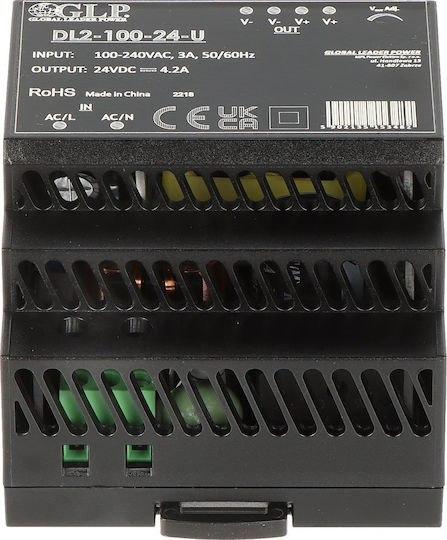 Τροφοδοτικό Ράγας με Ισχύ 100.8W 4.2A