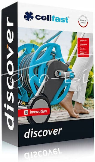 Cellfast Wheeled Garden Hose Reel for Hose up to 60m
