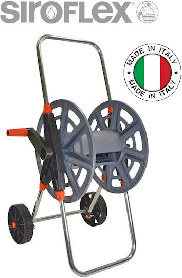 Siroflex Wheeled Garden Hose Box for Hose up to 50m with Rewind Handle
