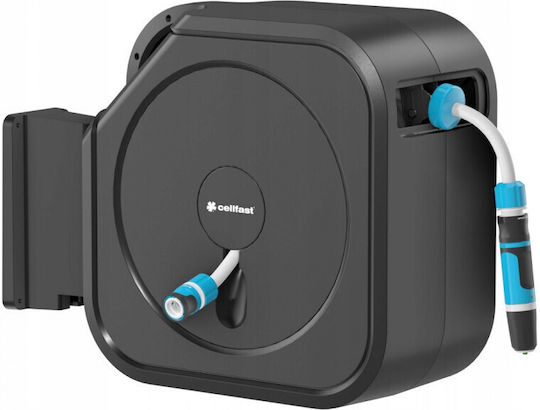 Cellfast Automatic Wall Mounted Garden Hose Box with 30m Hose