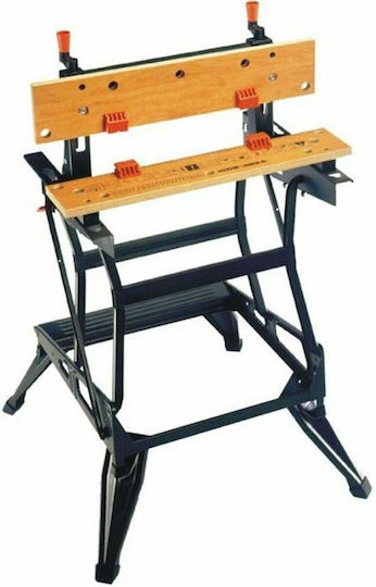 Black & Decker Workmate 550 Πάγκος Εργασίας Αντοχής 250kg 61x61x21.8cm WM550