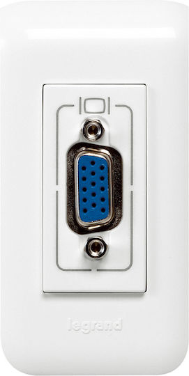 Legrand Mosaic Steckdose HDMI in Weiß Farbe 078777