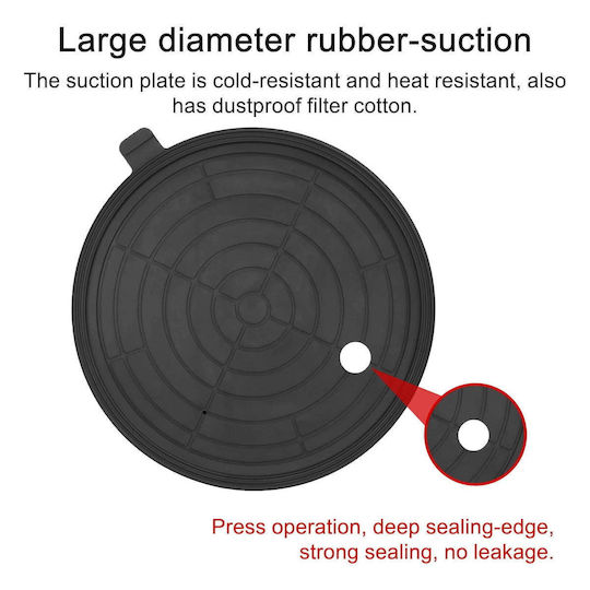 Metallic Single Work Suction Cup 200mm with Max Lifting Weight 100kg