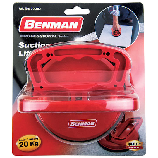 Benman Fiberglass Single Work Suction Cup with Max Lifting Weight 20kg