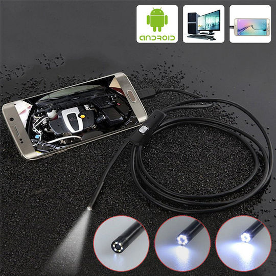Endoscope Camera 640x480 pixels for Mobile with 5m Cable