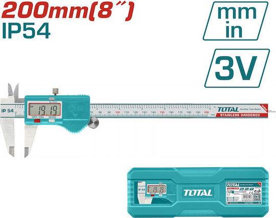 Total TMT322006 Digital Thickness Gauge with Measuring Range up to 0 - 200mm