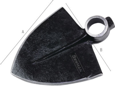 Benman Sapă Triunghiulară cu Cap de Ciocan 221x190mm Sapa 77263