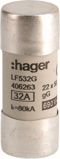 Hager Цилиндричен фюзеен прекъсвач LF532G