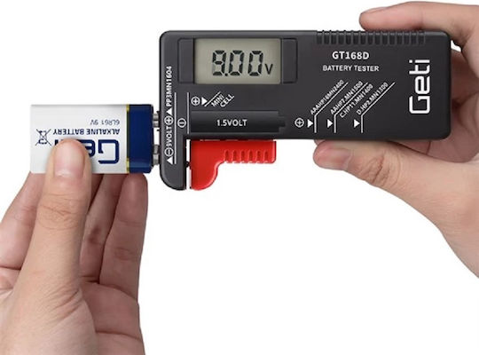 Geti GT168D Αναλογικό Battery Tester με Σταθερή Υποδοχή