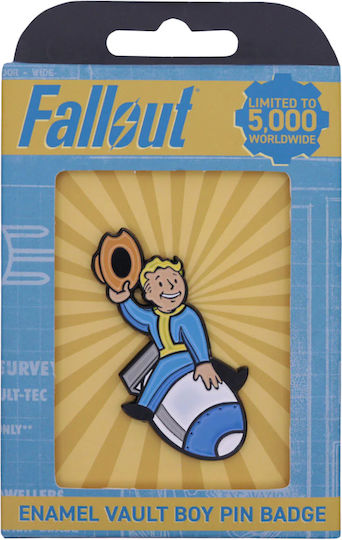 FaNaTtik Κονκάρδα Fallout Limited Edition Vault Boy Badge 1τμχ