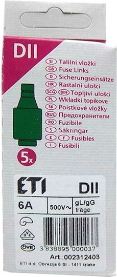 Eti DII Sicherungsschmelze Diazed