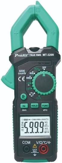 Proskit Αμπεροτσιμπίδα Ψηφιακή MT-3209 True RMS με Ακροδέκτες