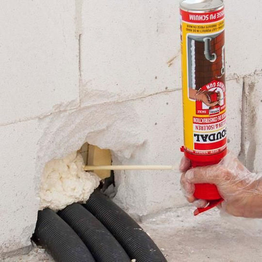 Soudal Αφρός Πολυουρεθάνης 600ml