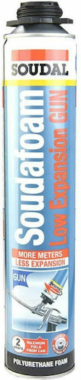 Soudal Αφρός Πολυουρεθάνης Πιστολιού Χαμηλής Διόγκωσης 750ml