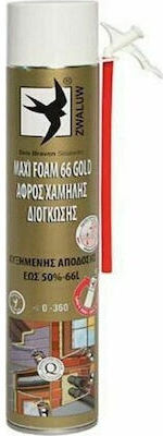 Bostik Den Braven 66 Gold Αφρός Πολυουρεθάνης Πιστολιού Χαμηλής Διόγκωσης 825ml 12τμχ