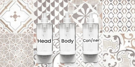 Commercial Cream Soap Dispenser 300ml White
