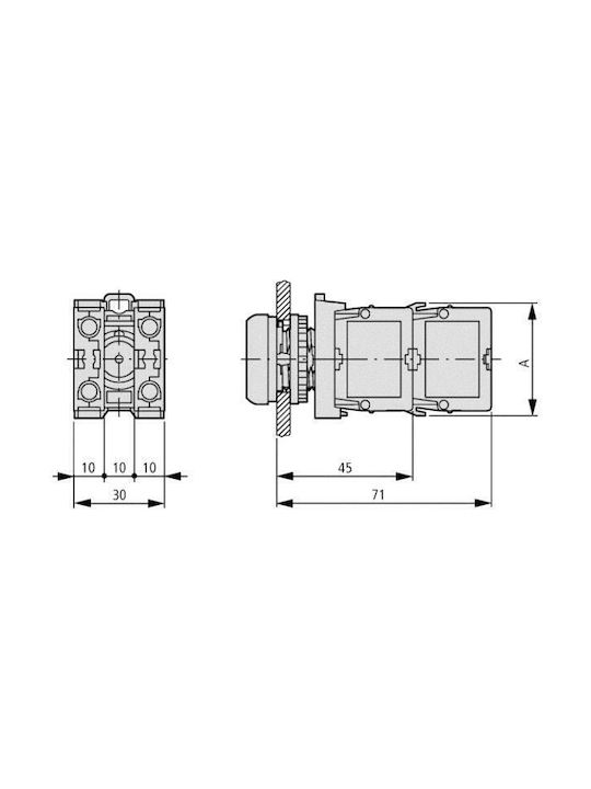 Eaton Spot Încorporat Alb 1buc