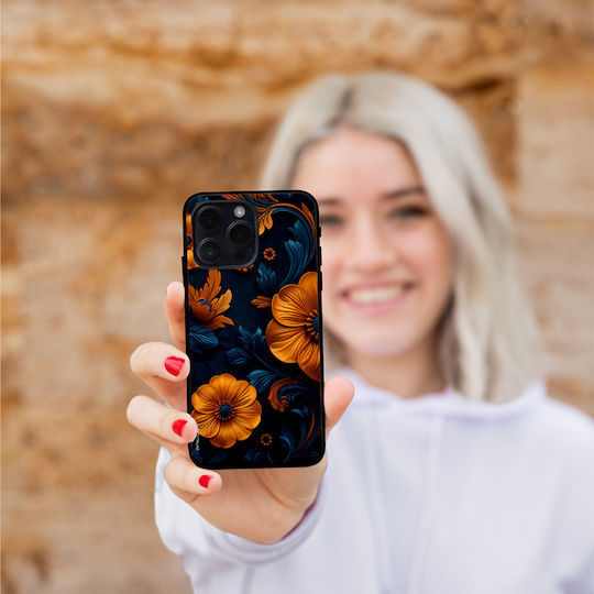 Θήκη Sonique 3d Flower Series Oppo Find X5 Pro 5g Πορτοκαλί 01