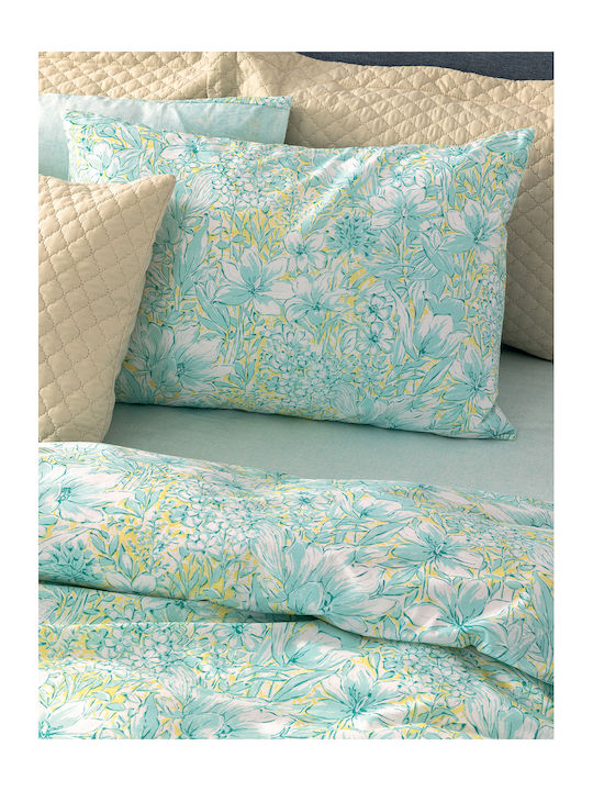 Palamaiki Bettwäsche-Set Überdoppel mit Gummiband 170x200+30cm. Fashion Life Fl6275 FL6275 4Stück