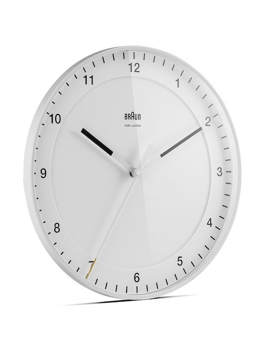 Braun Bc17w-dcf Стенен часовник Бял