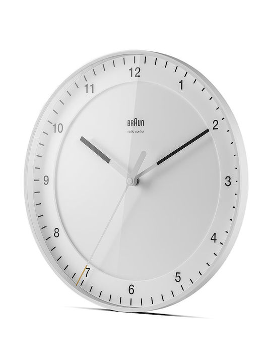 Braun Bc17w-dcf Стенен часовник Бял