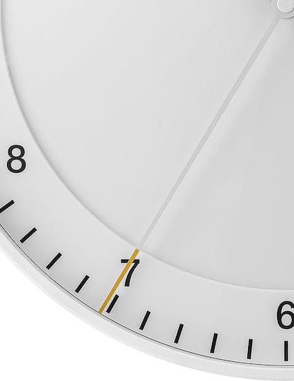 Braun Bc17w-dcf Wall Clock White