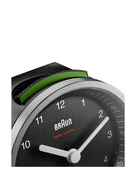 Braun Bc07sb-dcf Tabletop Clock with Alarm Clock & Radio Black