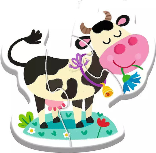 Детски Пъзел On The Farm за 2+ Години 2бр Trefl