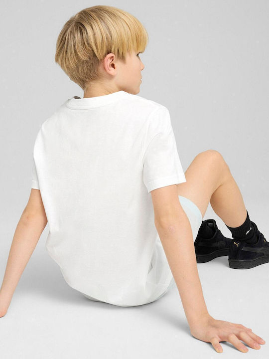 Kids' T-shirt White Logo