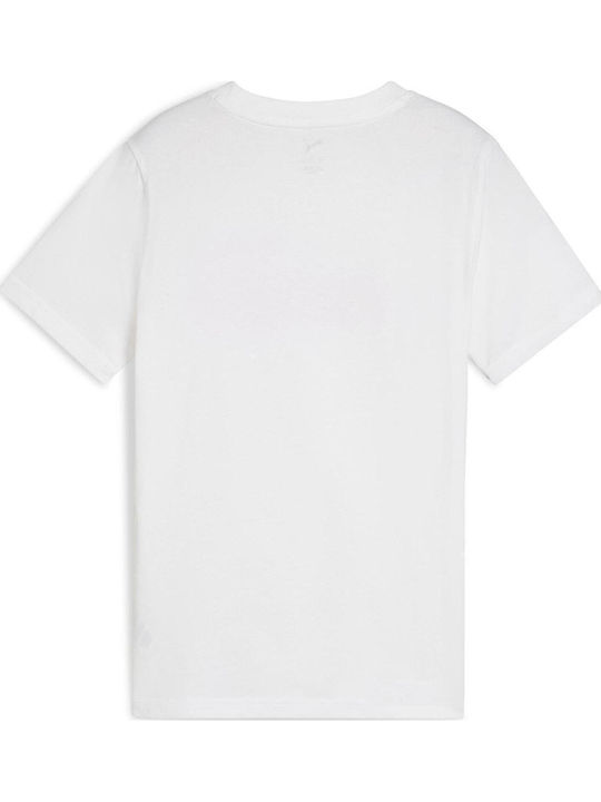 Kids' T-shirt White Logo