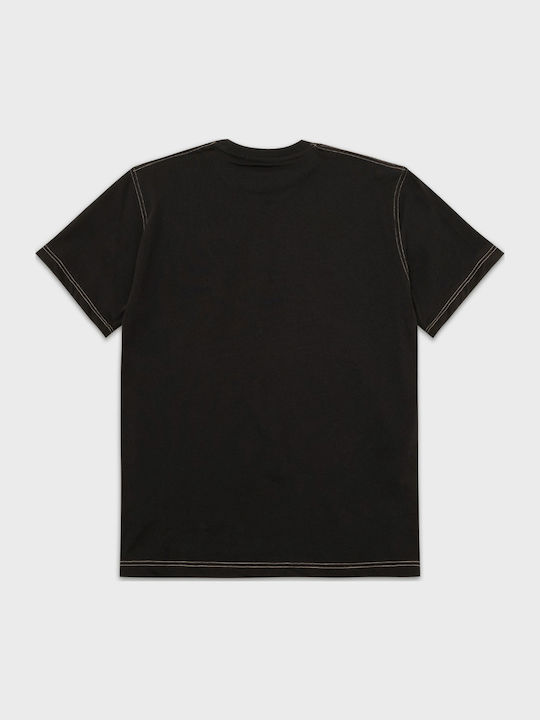 Top Stitch Tricou Black