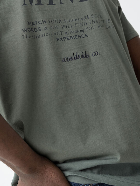 T-shirt Khaki