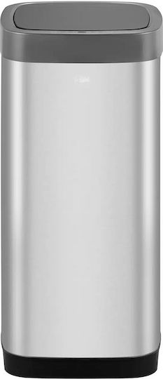 Eko Eko Waste Bin Made of Inox Steel with Sensor Silver 50lt