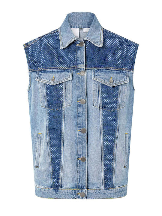 Kigali Kurz Damen Jeansjacke Blue