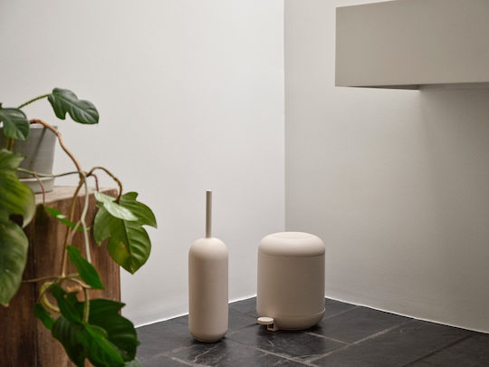 Zone Denmark Plastic Perie de toaletă 4lt Bej