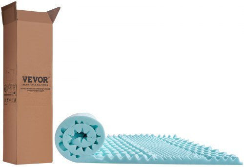 Vevor Topper Single Spumă de memorie 5.08x152.4buc