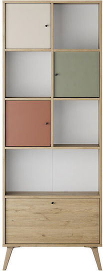 Bibliothek Terra Florida Eiche 67x30x181cm