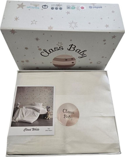 Class Home Collection Set Für Krippe Cloud White 5Stück