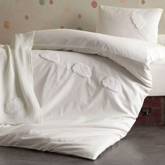 Class Home Collection Set Für Krippe Cloud White 5Stück