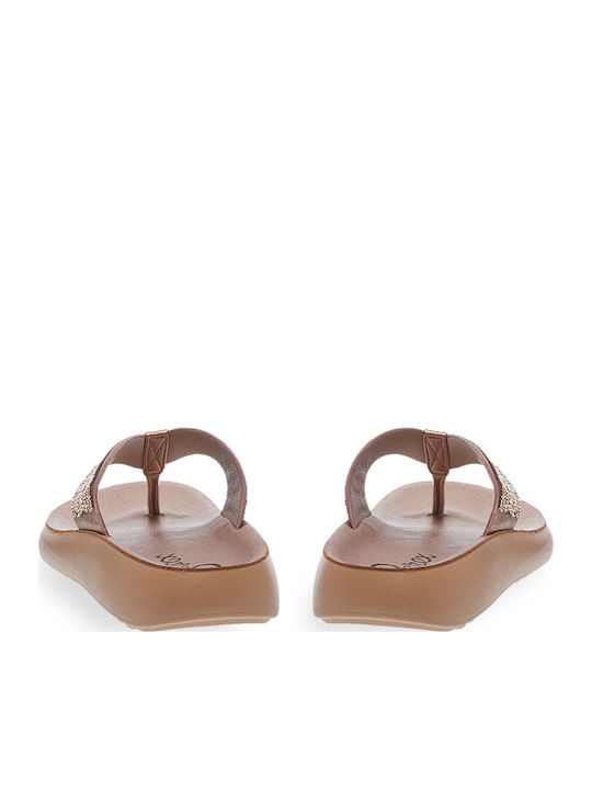 Women's Flat Sandals Rose Gold