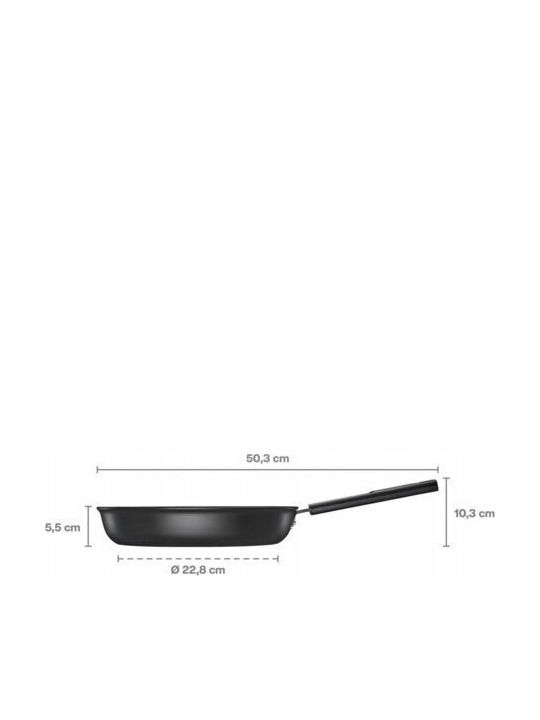 Fiskars Hard Face Aluminum Pan with Non-Stick Coating 30cm